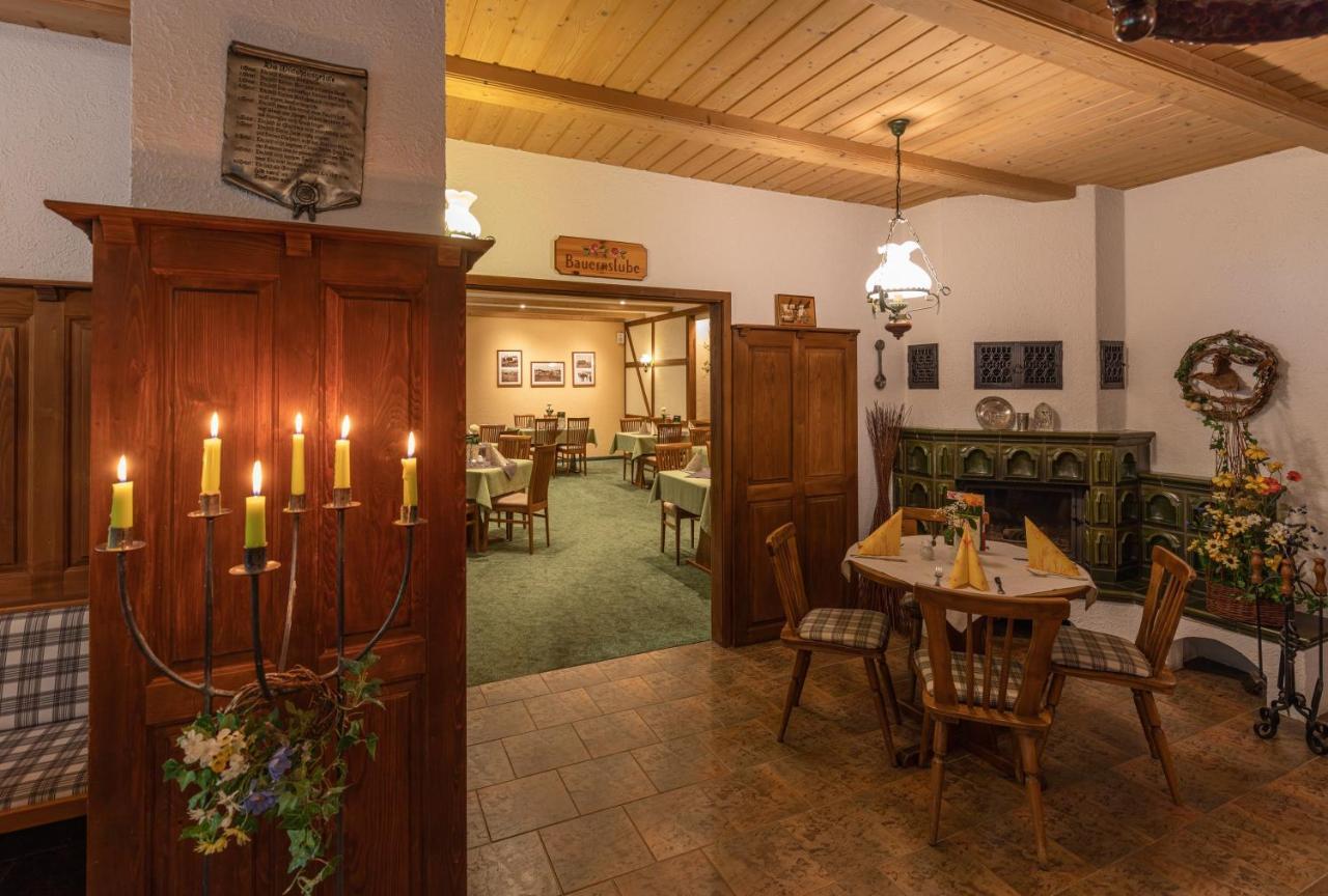 Waldgasthof & Hotel Am Sauwald Tannenberg Exterior photo