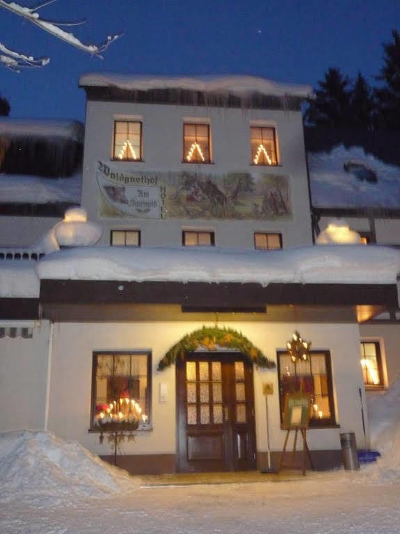 Waldgasthof & Hotel Am Sauwald Tannenberg Exterior photo